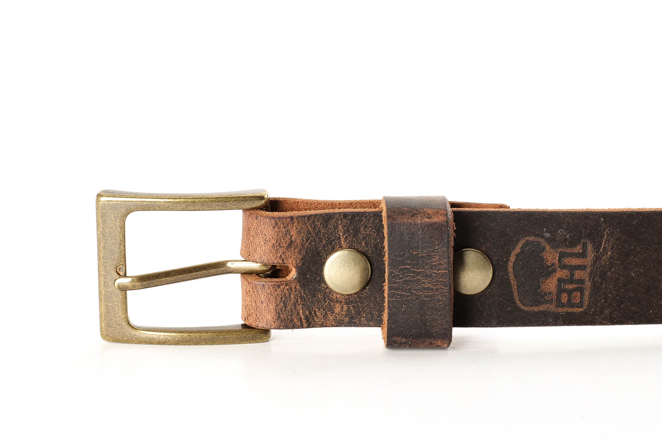 1½” Handcrafted Leather Belt from arnoldleathergoods