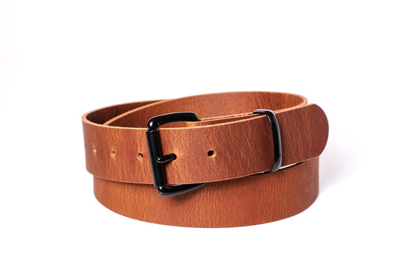European Leather Work Buffalo Belt Blanks 8-10 oz. 3-4mm Size: 2x60  5.1x152.4cm Vintage Tan Color Full Grain Leather Belt/Straps/Strips DIY