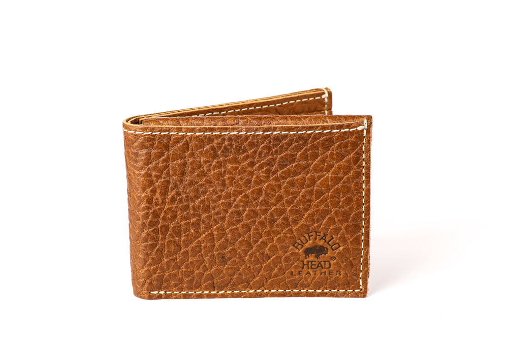 Louisiana Leather Wallet Bifold State 100% Genuine Buffalo Premium Quality New